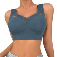 Sexy One-Piece Bra Women No Steel Ring Breathable Large Size Underwear Gather Push up Simple Lingerie Seamless Bralette 2023 New